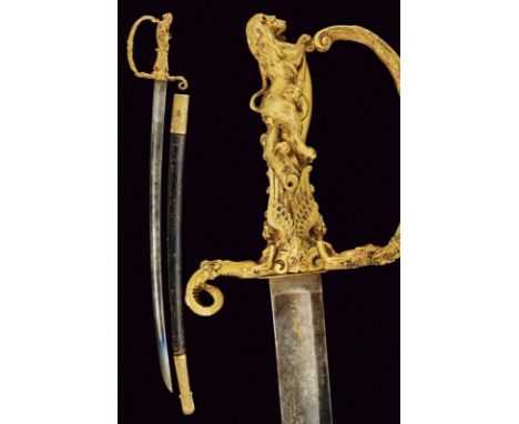 dating: about 1870 provenance: Belgium, Curved, single-and false-edged blade with wide central fuller and thin groove on the 