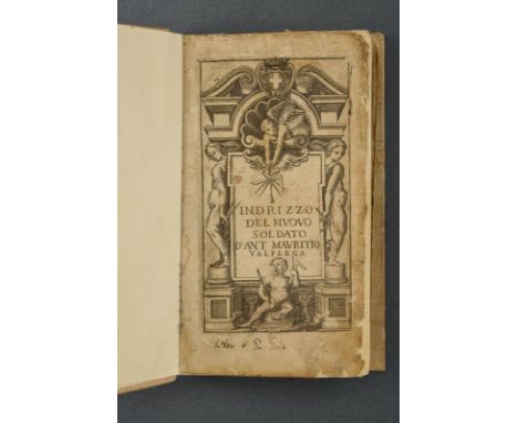 dating: 1655 provenance: Naples, 'INDRIZZO DEL NUOVO SOLDATO'; in Naplesi MDCLV. For Ettore Cicconio. Text in two parts numbe
