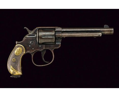 dating: 1875-1890 provenance: USA, Round, rifled, 6' barrel, marked with company's address on the back and caliber caption '4