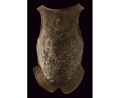 dating: 18th/19th Century provenance: Europe, Light, iron structure with fine decoration, partially engraved and in bass-reli