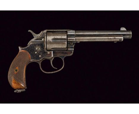 dating: 1875-1890 provenance: USA, Round, rifled, 5-1/2' barrel, marked with American address of the Colt and 'DEPOT 14, PALL