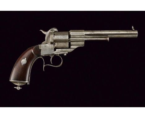 dating: Third quarter of the 19th Century provenance: France, Round, rifled barrel, with fore-sight, marked 'INV.on E. LEFAUC