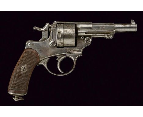 dating: last quarter of the 19th Century provenance: France, Two-stage, octagonal and round, 11 mm cal. barrel, with fore-sig