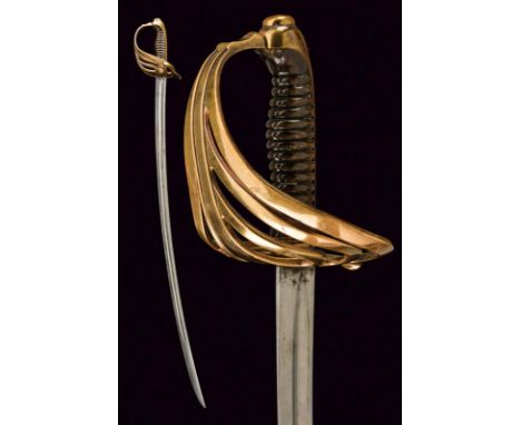 dating: 19th Century provenance: France, Curved blade, with grooves and fuller, marked 'Coulaux &amp; C.ie Klingenthal'. Bron