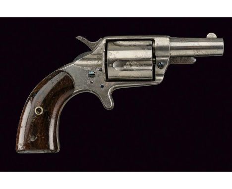 dating: 1871 - 76 provenance: USA, Round, cal. 38 centerfire barrel, with address and fore-sight, laterally marked 'COLT HOUS