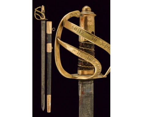 dating: Second part of the 20th Century provenance: Russia, Straight, single-and short false-edged blade, flat, with crowned 