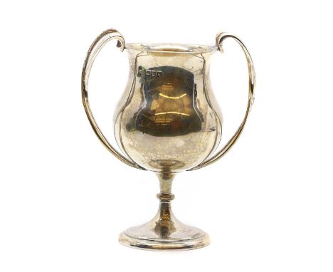 An Art Nouveau silver trophy cup, by Charles Boyton &amp; Son Ltd, London 191114cm high6.36oztCondition ReportTarnishing and 