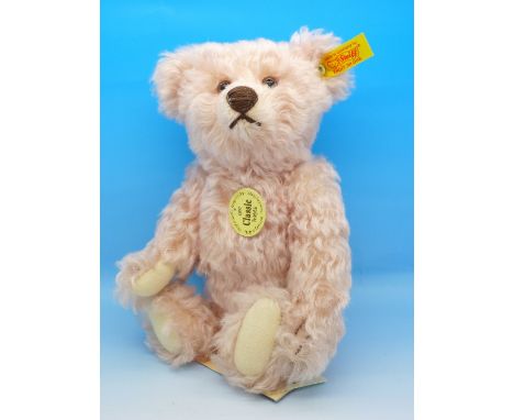 A Steiff 1907 Classic pink Teddy bear, 25cm