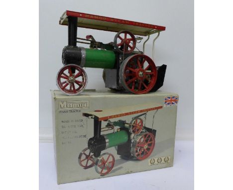 A Mamod TE1A engine, boxed