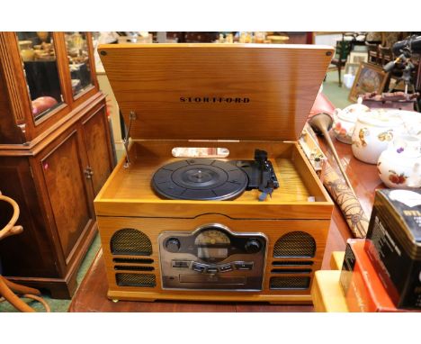 Stortford Model 8714 Record Player system 
