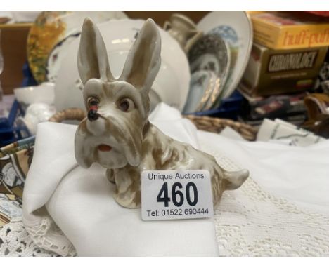 A Goebel Westie with ladybird on nose (unmarked)