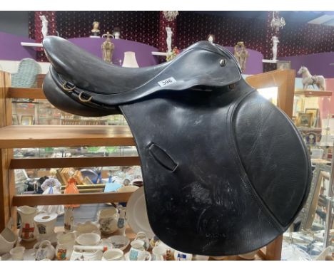 A Paul Jones 17" GP Saddle measured button to cantel , width unknown