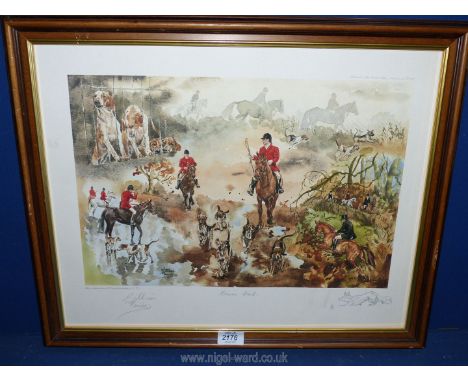 A limited edition Print no. 531/850 titled 'Heaven Scent', signed by the artist Gillian Harris in pencil.