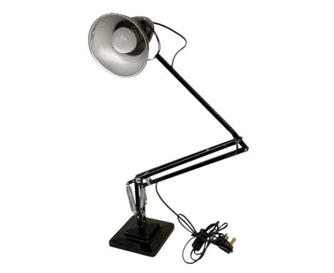 ANGLEPOISE; an original 1227 black painted lamp, height approx 65cm.Condition Report: Please note, the shade has a dent.