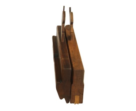 Two beech planes by MATHIESON, a fully boxed centre bead and a sash coping plane G+
