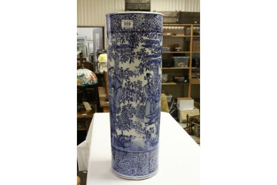 large ceramic umbrella stand