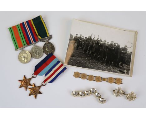 A British Full Size WW2 Medal Group To Incude The British War Medal, The Defence Medal, The 1939-1945 Star, The France & Germ