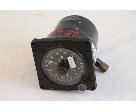A WW2 RAF MkII Directional Gyro Marked With The Broad Arrow & Ref  No.6A/3144.