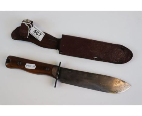 Royal Air Force (R.A.F) Type D Survival Knife By Rodgers Of Sheffield. Marked 27C/2360 Along With The Broad Arrow.