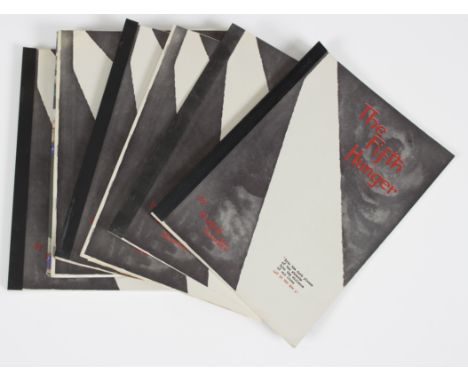 Rudolf Sauter/The Fifth Hunger/manuscript dated 1975/limited edition 4/30 and several other drafts and/Lilian Sauter/Through 