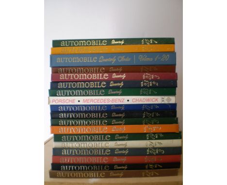 18 'AUTOMOBILE QUARTERLY' BOOKS 