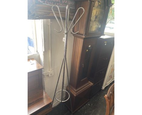 A chrome vintage Habitat coat stand