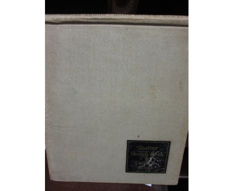 Henry Moore, one volume ' Shelter Sketch Book ', signed by the author and dated 1940