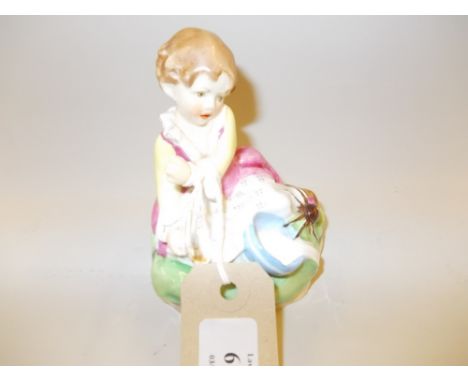 Royal Worcester figure, ' Little Miss Muffet '
