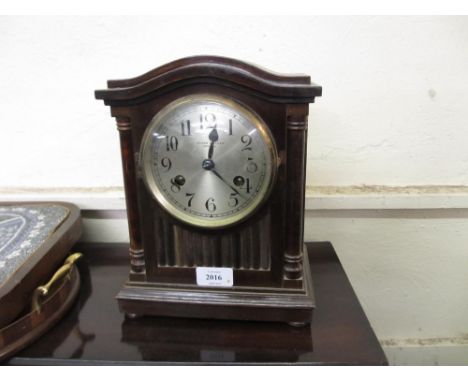 1920's Mahogany two train mantel clock by James Walker
