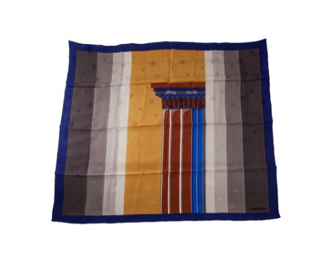 A VALENTINO SILK SCARF, 'Stratos'