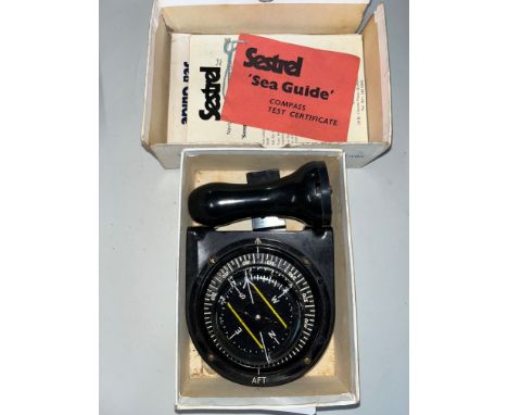 A 1973 Sestrel Seaguide Grid steering compass by Henry Browne &amp; Son Ltd 