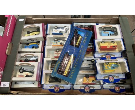 26 boxed model vehicles by Oxford Die-Cast including the ‘Sent to Coventry’ set from the Classic Buses Collection which has 1
