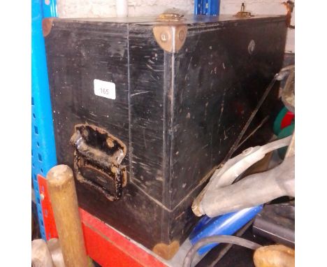 A toolbox and contents. 