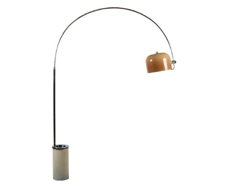 Massoni, Luigi1930 - 2013 italienischer Designer, Architekt, Journalist und Redakteur, Stehleuchte "Arc Lamp"/Bogenlampe mit 