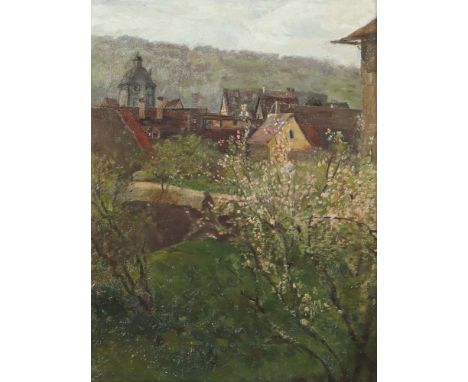 Schönleber, GustavBietigheim 1851 - 1917 Karlsruhe, Maler und Zeichner, Schüler von Kurtz in Stuttgart und von A. Liers in Mü