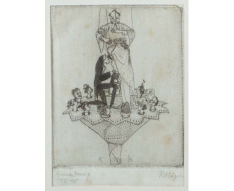 Nägele, ReinholdMurrhardt 1884 - 1972 Stuttgart, Maler und Grafiker, Mitbegründer der Stuttgarter Sezession, 1952 Verleihung 