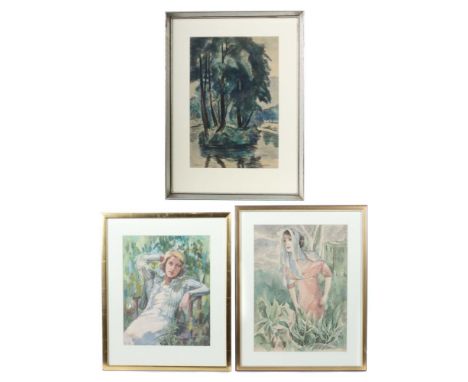 Mueller, AlbertSchwandorf/Baden 1884 - 1963 Bremen, stud. an der Akd. Stuttgart bei Landenberger, Meisterschüler bei Hölzel u