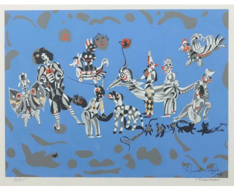 Nägele, ReinholdMurrhardt 1884 - 1972 Stuttgart, Maler und Grafiker, Mitbegründer der Stuttgarter Sezession, 1952 Verleihung 