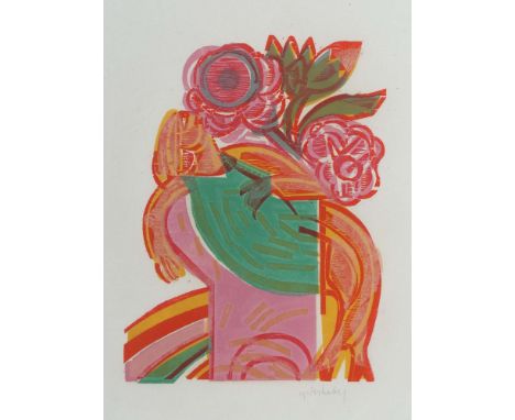 Grieshaber, HAP(Helmut Andreas Paul), Rot an der Rot 1909 - 1981 Reutlingen, Meisterschüler von Schneidler an der Kunstgewerb