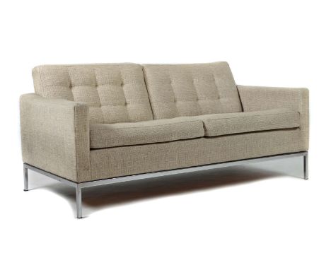 Knoll, FlorenceSaginaw, Michigan 1917 - 2019 Coral Gables, Florida, Zweisitzer-Sofa, Entwurf: um 1954, Ausführung: Knoll Inte