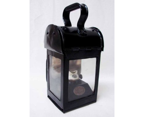 LMS 'Passenger Guards Emergency Gas Proof Lamp' (General Purpose Lamp), embossed LMS on top, complete with low cone burner & 
