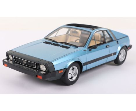 Laudoracing Lancia Scorpion 1976, 1:18 scale, metallic blue resin model, Limited edition, 107/350 LM134C, in mint boxed condi