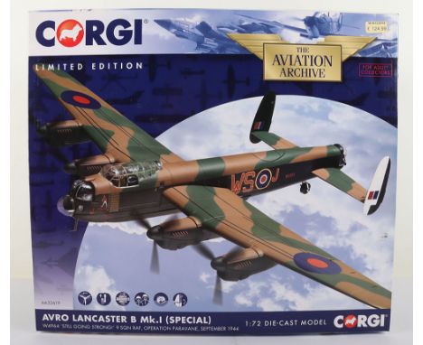 Corgi Aviation Archive Avro Lancaster B Mk.I (Special) W4964 ‘Still Going Strong’ 9 Sqn RAF Operation Paravane September 1944