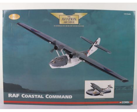 Corgi Aviation Archive Aircraft Model, Catalina, AA36103 PBY Catalina MkIVA 210 Sqn RAF Coastal Command, Sullom Voe, Shetland
