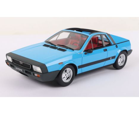 Laudoracing Lancia Beta Montecarlo 1 1978, 1:18 scale, clear blue resin model, Limited edition, 199/250  LM120A, in near mint