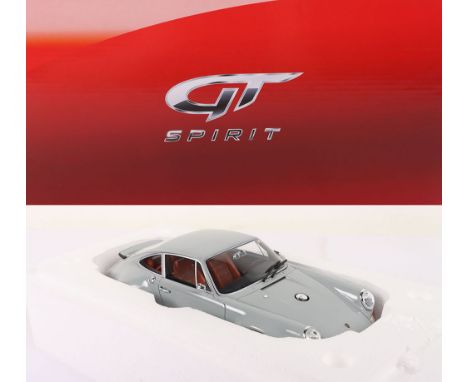 GT Spirit Models GT088 Porsche by Singer 911, grey resin body, highly detailed, 1:18 scale, in mint condition, polystyrene in
