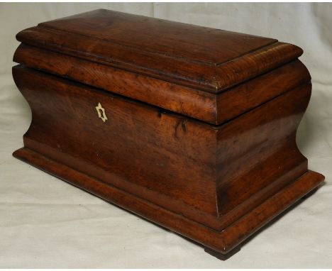 OAK TEA CADDY 