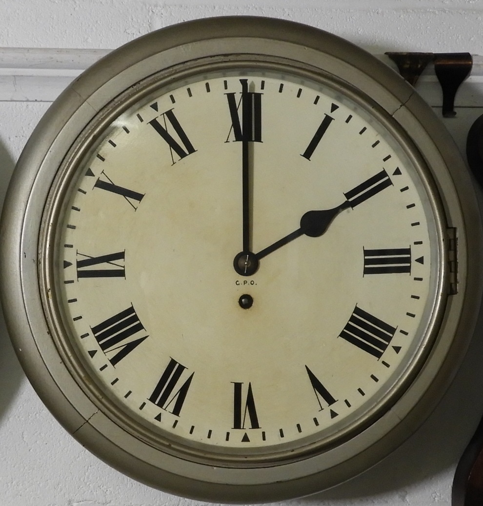 Elliott Gpo Wall Clock Fusee Movement