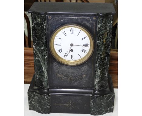 MARBLE MANTLE CLOCK 