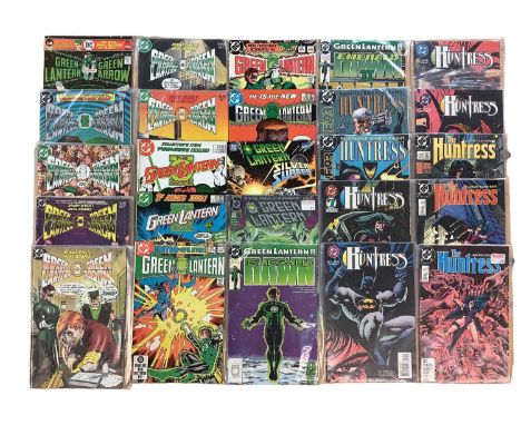 Large quantity of DC Comics. (1988-91) Green Arrow #1-45 (missing #4 #5 #8 #22 #30 #41) #50 #75. Mike Grell's Green Arrow "Th
